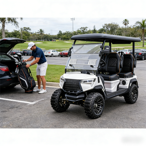 Carrito de Golf LSV de Carga Rápida para 4 Personas, Asientos Acolchados, Tracción Estable, para Clubes, Fabricado con Tecnología Automotriz de Cuatro Núcleos - Product Image 1