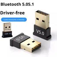 Adaptateur USB 5.0 pour ordinateur de bureau, adaptateur sans fil 4.0 sans pilote, 5.1 pour récepteur, non compatible avec tous les appareils iOS