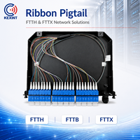 Ruban de Fibre Optique Monomode 12 Cœurs LC/UPC Simplex SM MM LSZH de Qualité Télécom, Fournisseur Fabricant, Personnalisé, 0,9 mm