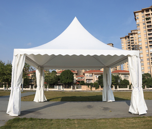 <span class=keywords><strong>Tente</strong></span> Pagode en PVC Blanc, Aluminium et Fer 3x3, 4x4, 5x5, 6x6 à Vendre - Product Image 1