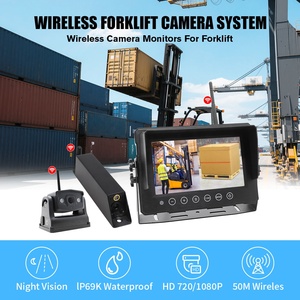Système de caméra sans fil pour chariot élévateur avec enregistreur vidéo numérique et surveillance des angles morts, kit caméra de recul pour voiture 1080P - Product Image 3