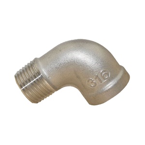 Gomito a 90 Gradi in Acciaio Inox 304 316 Resistente alla Corrosione, Filettatura NPT BSPT BSPP Maschio Femmina - Product Image 5