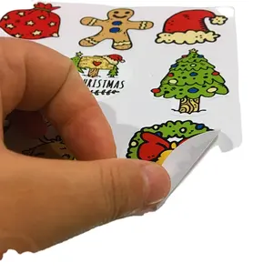 Kerstman Statische Sticker Vrolijk Kerst Raam Sticker Cadeau Stickers