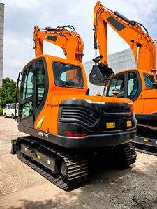 Máquina de Movimiento de Tierras de Fácil Mantenimiento DX75, Excavadora Compacta de 7.5 Toneladas y 0.3m3 para Proyectos Urbanos - Product Image 5
