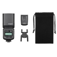 Flash para Cámara Godox TT520 III Thinklite, Disparador Inalámbrico de 443MHz con Soporte Universal para Flash para Canon, Nikon, Sony, Fuji