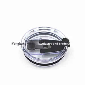 Tapa para Vaso de Hielo Creativa de 30 oz con Pajita, Tapa para Vaso <span class=keywords><strong>Yeti</strong></span> de 20 oz, Plástico Resistente a Altas Temperaturas, en Existencia con Logotipo, Suministro Directo de Fábrica - Product Image 6