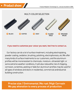 Profilo in Alluminio Anodizzato per Ante di Mobili da Cucina, Telaio per Vetrine con Cerniera ad Aria, Profilo per Ante di Mobili 25mm - Product Image 5