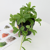 Plantes artificielles vertes en pot de 40 cm, simulation de verdure suspendue pour la décoration intérieure du salon, du balcon, de la maison