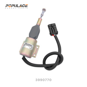 Vanne solénoïde 3990764 pour coupure d'huile Cummins 3990770 3990771 SA-4931-12V 24V - Product Image 5