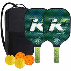 Juego de Palas de Pickleball al por Mayor, Coloridas y con Diseño Personalizado, 2 Palas, 4 Pelotas, 1 Bolsa para Palas de Pickleball - Product Image 3