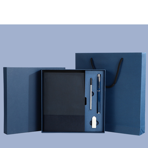 Biểu Tượng Tùy Chỉnh A5 Kinh Doanh Sang Trọng Khuyến Mãi Set Với Ổ Đĩa USB Và Chữ Ký Bút Da Máy Tính Xách Tay Món Quà Kỷ Niệm - Product Image 6