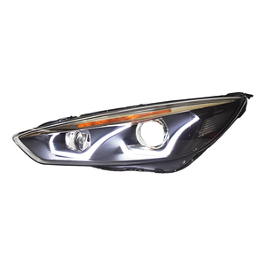 ไฟหน้ารถยนต์สำหรับ <span class=keywords><strong>Ford</strong></span> <span class=keywords><strong>Focus</strong></span> 2015-2018 ชุดไฟหน้า LED อัตโนมัติ อัพเกรดเลนส์แบบไบโฟคอล  พร้อมอุปกรณ์เสริม - Product Image 1