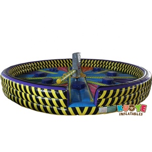 5 personnes Toxic Meltdown Multi Player <span class=keywords><strong>Action</strong></span> Sweeper Jeu Gonflable Wipe Out Tapis de jeu pour enfants et adultes - Product Image 5