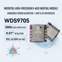 Sensor de Nueve Ejes (9 DOF) con Acelerómetro de 3 Ejes + Giroscopio + Magnetómetro con Salida de Atitud Serial WDS9705, Módulo de Giroscopio de 9 Ejes