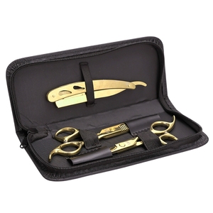 5 Stück Friseur Styling <span class=keywords><strong>Tools</strong></span> Sets Friseur Sprüh flasche Haarschnitt Schere Haar bürste - Product Image 5