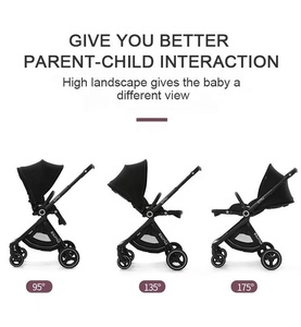 Personnalisation Offre Spéciale <span class=keywords><strong>Poussette</strong></span> pour bébé de luxe de haute qualité <span class=keywords><strong>Poussette</strong></span> 3 <span class=keywords><strong>en</strong></span> 1 Marque Landau Beau prix de gros d'usine - Product Image 5
