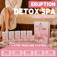 Kit de Spa pour les Pieds Effervescent à Marque Blanche, Luxueux Ensemble de 5 Pièces pour Pédicure et Soins des Ongles, Idéal pour les Détaillants en Articles de Manucure