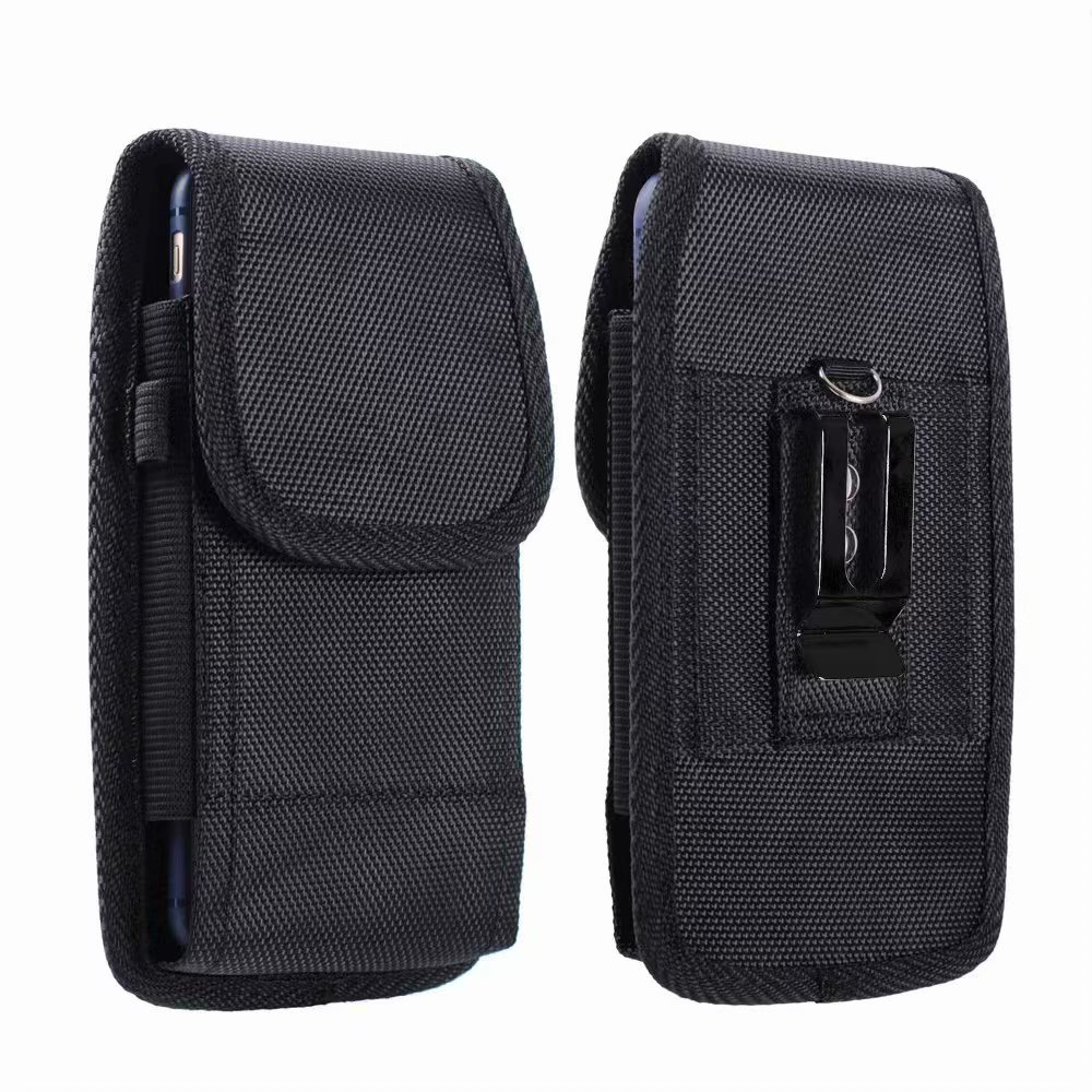 Universal Nylon Vertical Horizontal Belt Clip Holster Waist Bag Pouch Cover Belt Clip Mobile Phone Case Pouch Bag for iphone