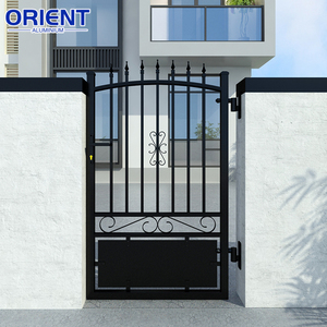 Puerta Corredera de Seguridad de Aluminio, Último Precio al por Mayor, Impermeable, Resistente a la Oxidación, Puerta de Aluminio de Deslizamiento Suave <span class=keywords><strong>para</strong></span> Exteriores - Product Image 5