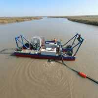 YSJSD150 (4 pouces) Drague à aspiration de sable avec pompe agitateur en promotion pour le dragage fluvial