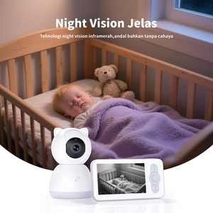 Giá thấp nhất 5 inch bé màn hình chất lượng cao video bé Màn hình 5 inch HD hiển thị thông minh bé Màn hình máy ảnh - Product Image 5