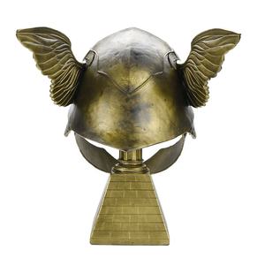 エルデンリンググラスファイバーコスプレ小道具レプリカ等身大ヴァルキリーマレーニア翼ヘルメット樹脂ディスプレイ付き - Product Image 4