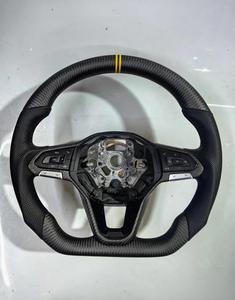 Volant en fibre de carbone au <span class=keywords><strong>prix</strong></span> d'usine pour Volkswagen <span class=keywords><strong>Golf</strong></span> 7 75 GTI GTD <span class=keywords><strong>GTE</strong></span> R Polo GTI Tiguan Passat - Product Image 6