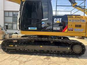 Excavatrice sur chenilles hydraulique d'occasion CATERPILLAR 323 DL à vendre, modèles originaux CAT 320C 320B 320D 325C 320D - Product Image 4