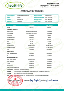 בריאות פרטי תווית חומצה אמינו אבקת קריאטין monohydrate אבקת שריר אימון טרום 200 רשת טהור אבקת קריאטין - Product Image 5