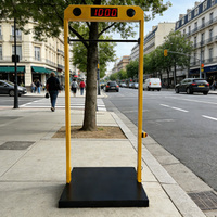 Défi 100 secondes, barre horizontale, minuteur, jeu interactif, jeu de carnaval, accessoires d'activités ludiques