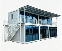 Unité de construction modulaire isolée préfabriquée pour bureau / dortoir du personnel / appartement touristique / réception de projet