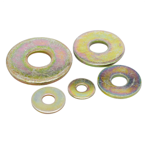 Arandelas Planas de Zinc Amarillo <span class=keywords><strong>Wang</strong></span> <span class=keywords><strong>Sheng</strong></span> DIN125 GB97 de Acero al Carbono Liso M4/M6/M8/M10 Compatibles con Otros Estilos - Product Image 5