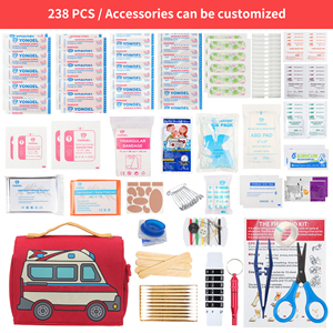 Botiquín de Primeros Auxilios para Niños, Bolsa Médica de Emergencia para Viajes con Logotipo Personalizado, para Senderismo al Aire Libre y Hogar - Product Image 6