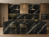 Dalles de granit vert Voie Lactée pour comptoirs, meubles de salle de bain, comptoirs de bar, meubles de rangement en pierre, revêtements de sol d'hôtel et dessus de table