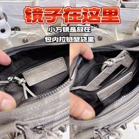Sac de moto à rivets style Paris, sac à main vintage français, sac bandoulière pour Noël – Fournisseur d'usine