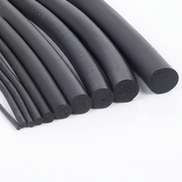 Joints en caoutchouc extrudés sur mesure, profilés de joints en caoutchouc ronds pour l'étanchéité des équipements industriels, OEM ODM disponibles