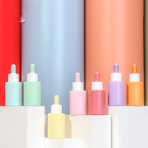 30ml mới thẳng màu sắc cơ thể chất chai <span class=keywords><strong>eyedropper</strong></span> gốc lỏng chai thủy tinh etobbosmetic mẫu tách dầu chai - Product Image 3