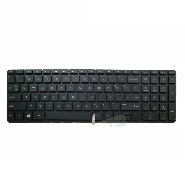 US Backlit Laptop Keyboard for HP Pavilion 15-P 17-F 15T-P 15Z-P 15-K 15P 15-V M7-K Notebook Series English Black 831-00138-00A