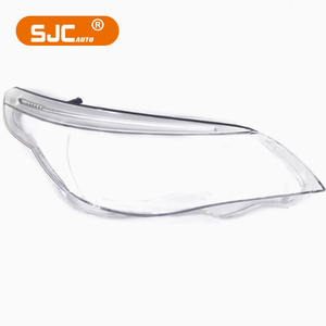 Copertura faro SJC per <span class=keywords><strong>BMW</strong></span> <span class=keywords><strong>serie</strong></span> 5 E60 E61 520 523 525 530 2004-2010 copertura faro anteriore obiettivo paralume trasparente - Product Image 5