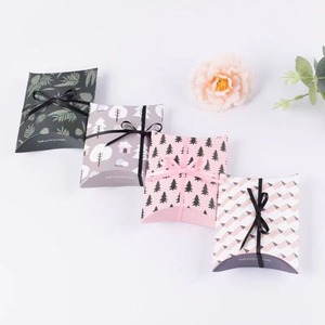 Packaging gift candy chocolate packaging bag pie bag wedding party paper pillowcase can be customized according to needs - Product Image 5