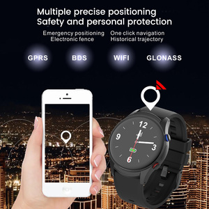 Montre connectée pour seniors Vivid, écran AMOLED 1,43 pouces, étanche IP67, 4G, SOS, moniteur de fréquence cardiaque, suivi de sommeil et d'activité, appels en boucle pour travailleurs isolés - Product Image 4