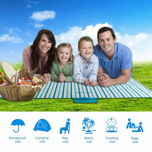 Personalizado grande plegable impermeable manta <span class=keywords><strong>de</strong></span> picnic mat <span class=keywords><strong>camping</strong></span> al aire libre alfombra <span class=keywords><strong>de</strong></span> picnic - Product Image 6