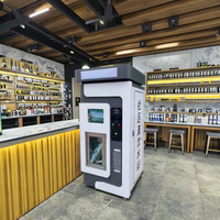 Máquina Expendedora de Agua Comercial con Sistema de Ósmosis Inversa, Enfriamiento UV, Gran Capacidad, Pantalla LED, Código QR y Pago con Monedas