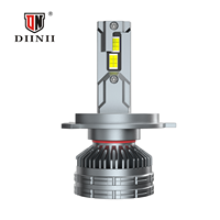 DIINII Série N2 140W Haute Puissance 160000LM Phares LED Canbus Service Personnalisé Deux Tubes en Cuivre H1 H4 H7 H11 9005 9007 H13 Voiture