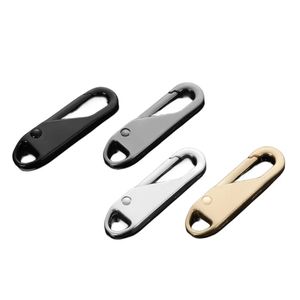 Portable Removable Zipper Head Slider Fixed Metal Zipper Puller <strong>Replacement</strong> for Easy <strong>Zip</strong> &amp; Unzip Zipper Sliders Spuller - Product Image 5