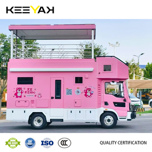 <span class=keywords><strong>Camping</strong></span>-<span class=keywords><strong>car</strong></span> Howo 4x4 diesel extensible style Matryoshka pour voyages autonomes avec personnalisation graphique - Product Image 3