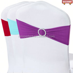 Lazos para Sillas de Banquete de Calidad Dorada de Foshan Guangzhou para Cubiertas de Sillas - Product Image 4