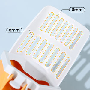 Pelle à litière pour chat en plastique avec logo personnalisé, détachable, autonettoyante, avec conteneur, 1 rouleau de sac à caca - Product Image 6