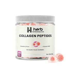 Gommes à mâcher sans sucre, remplies de collagène et de peptides - pour une peau, des cheveux et des ongles sains - Product Image 1