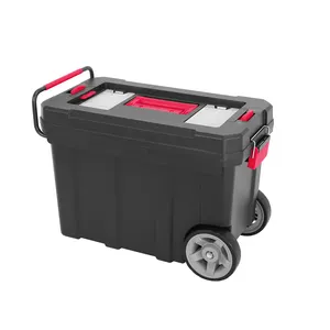 Vertak vente en gros <span class=keywords><strong>valise</strong></span> à <span class=keywords><strong>outils</strong></span> à deux roues boîte à <span class=keywords><strong>outils</strong></span> évolutive de haute qualité avec barre en métal - Product Image 1